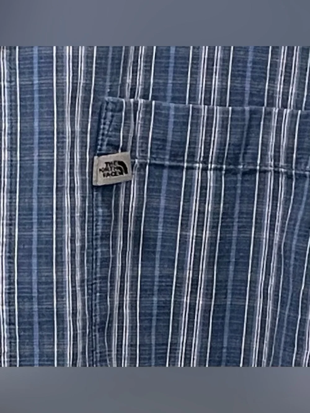 The North Face A5 Series vintage men's short-sleeve button-up trail shirt Size L